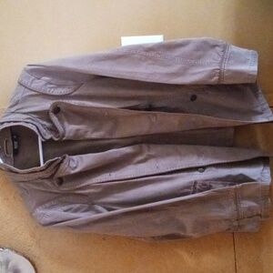 a.n.a. Military Style Jacket - Brown